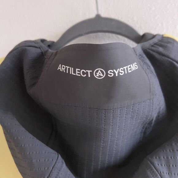 Artilect Systems A/SYS-4 Wool Insulated Full Zip Jacket Large Yellow Full Zip - Picture 12 of 12